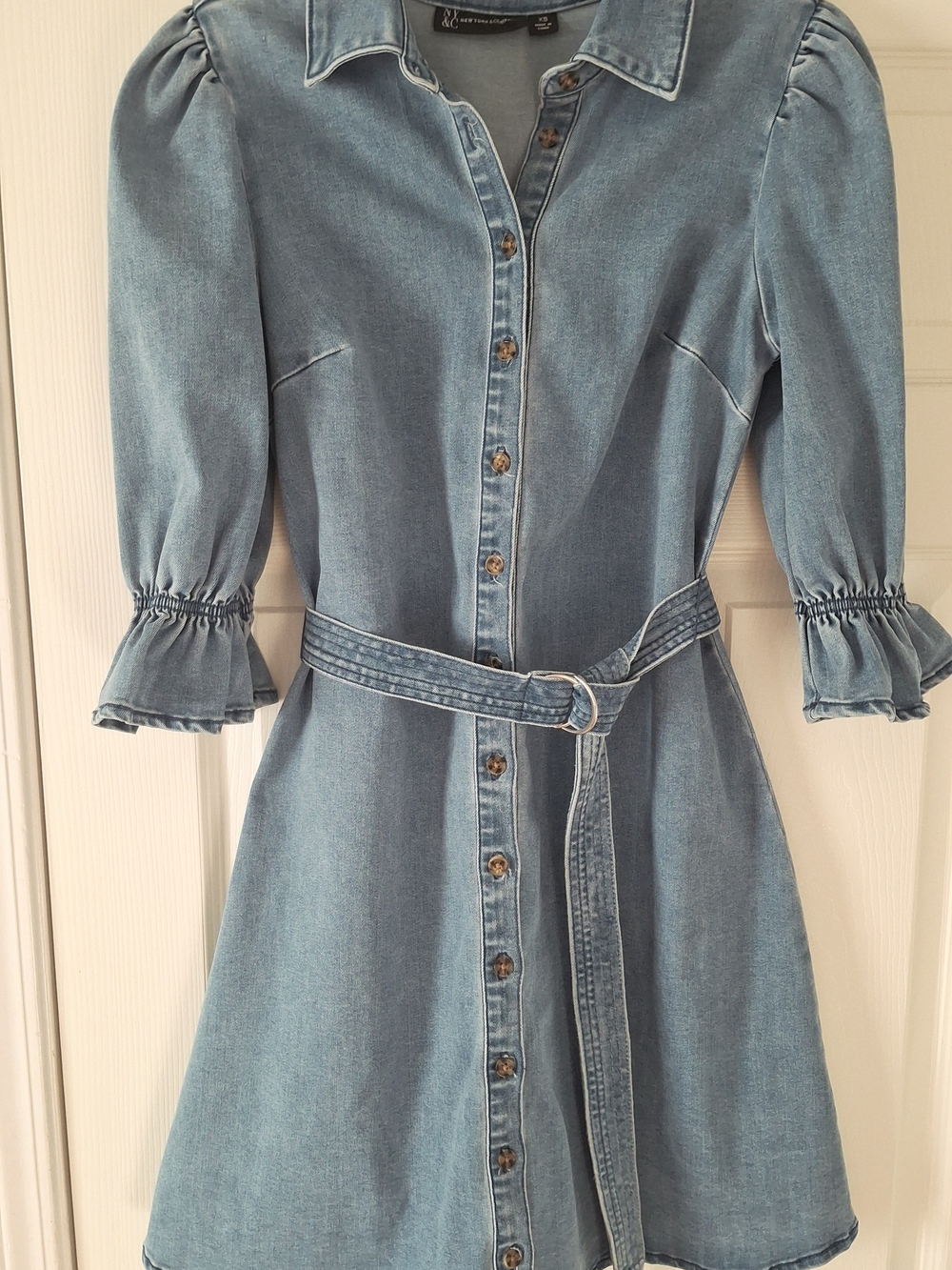 New York & Company Denim Dress Size XS